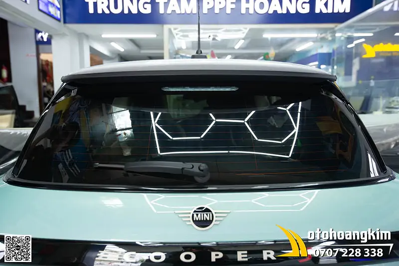 Dán phim cách nhiệt 3M full xe Mini Coopers - Ảnh 3