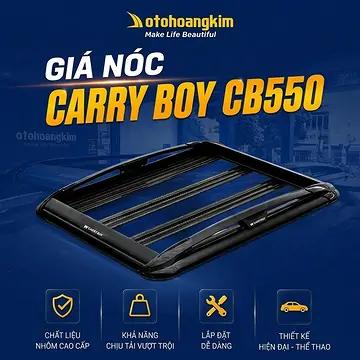 Giá nóc Carryboy CB550 - Tăng không gian chứa đồ xe hơi
