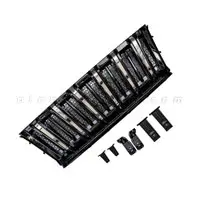 Mặt ca lăng Toyota Fortuner [2020-2021] sọc inox đứng