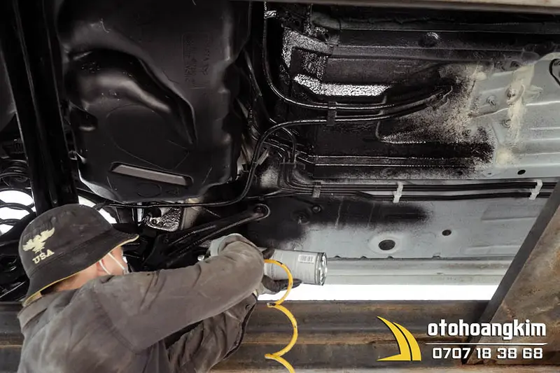 Phủ Gầm Xe Hyundai Santafe - Ảnh 4