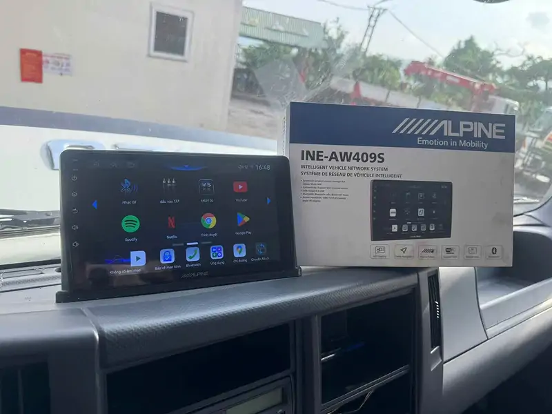 Màn hình android Alpine INE-AW409S - Ảnh 3