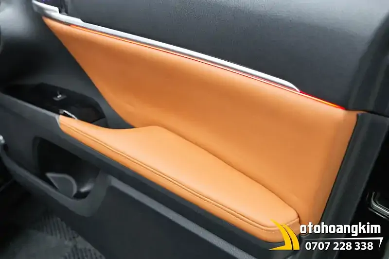 Đổi Màu Nội Thất Nâu Cam Xe Camry - Ảnh 2