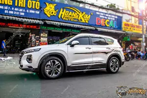 Tem Xe Hyundai Santafe - HSA008