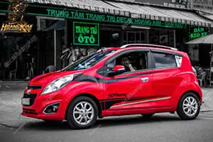 Tem Xe Chevrolet Spark - CSP002