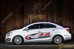 Tem Xe Chevrolet Aveo - CAV008