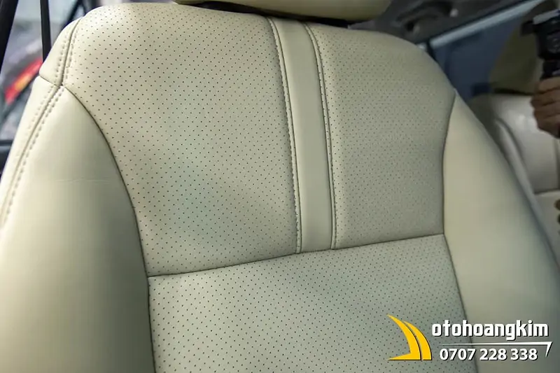 Bọc Áo Ghế Da Nappa King Xe Pajero - Ảnh 4