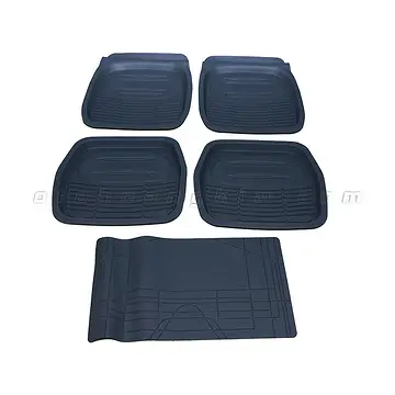 Thảm khay đựng 4 chỗ xám