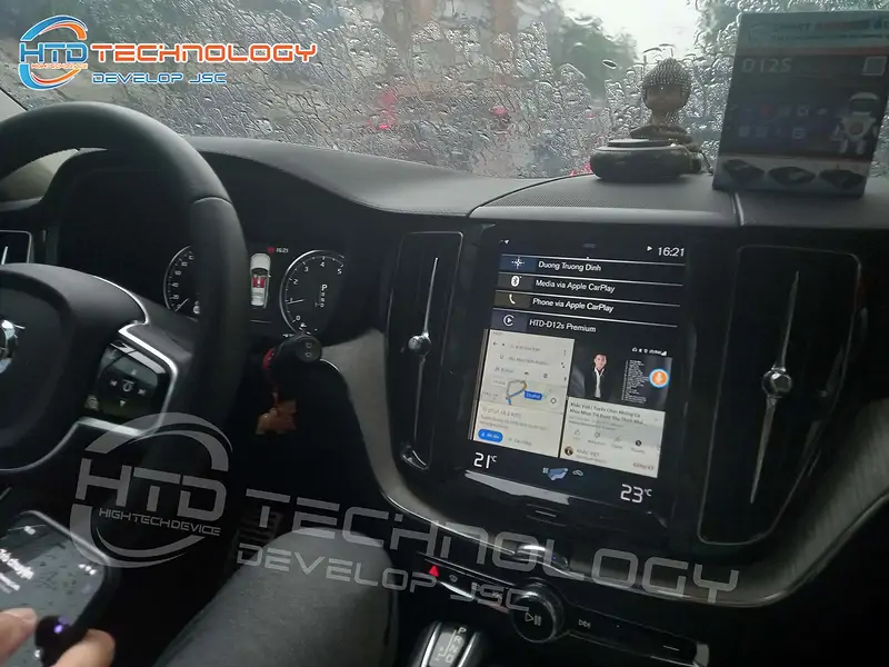 Android box HTD D12S Premium cho Volvo XC60 - Ảnh 6