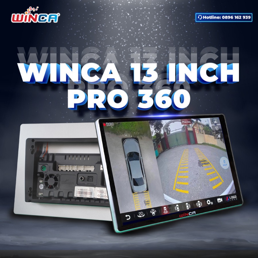 Màn hình android Winca 13 inch S300+ Pro 360