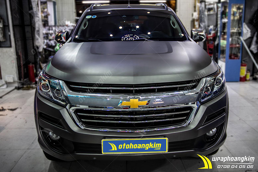 Dán đổi màu xám mờ Chevrolet Trailblazer ảnh 2