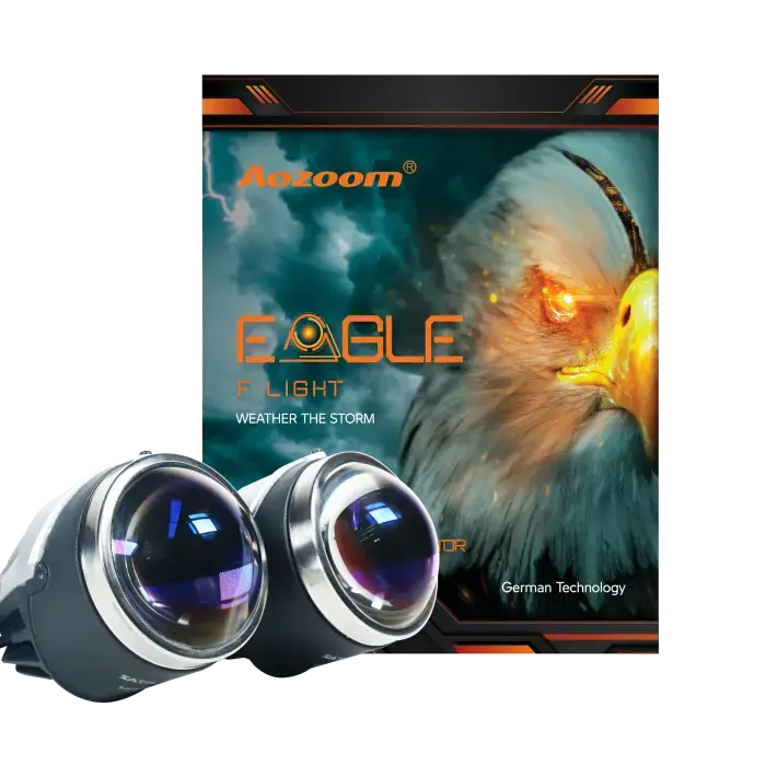 Bi gầm led Aozoom Eagle - Đôi mắt của mãnh thú