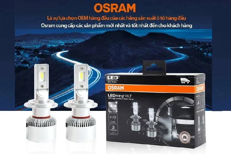 Bóng đèn led ô tô hãng Osram