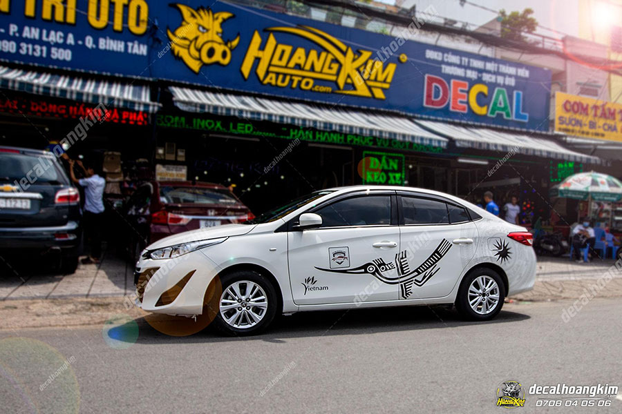 Tem Xe Toyota Vios - TVI018 ảnh 3