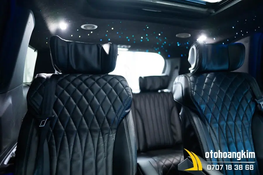 Độ massage trên ghế limousine