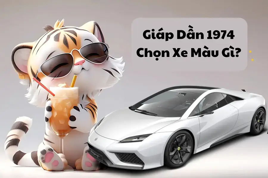 Nên chọn xe màu gì cho tuổi Giáp Dần 1974