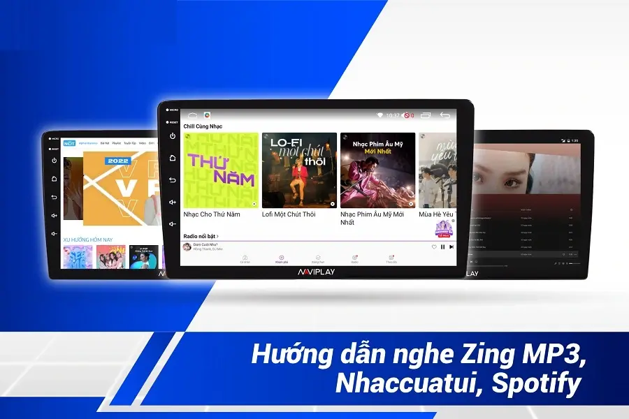 Tính năng giải trí đa kênh, hấp dẫn trên màn hình Naviplay