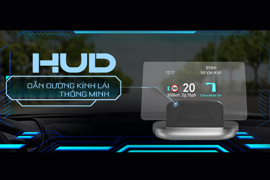 Màn Hình Hud Vietmap H1AS Trong ảnh 2