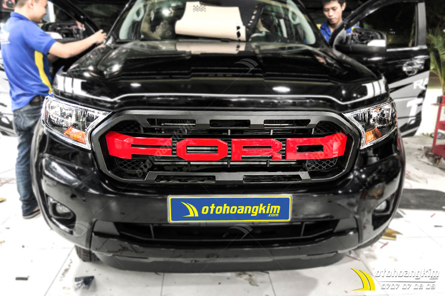 Mặt Ca Lăng Ranger Chữ Ford Màu Đỏ ảnh 1