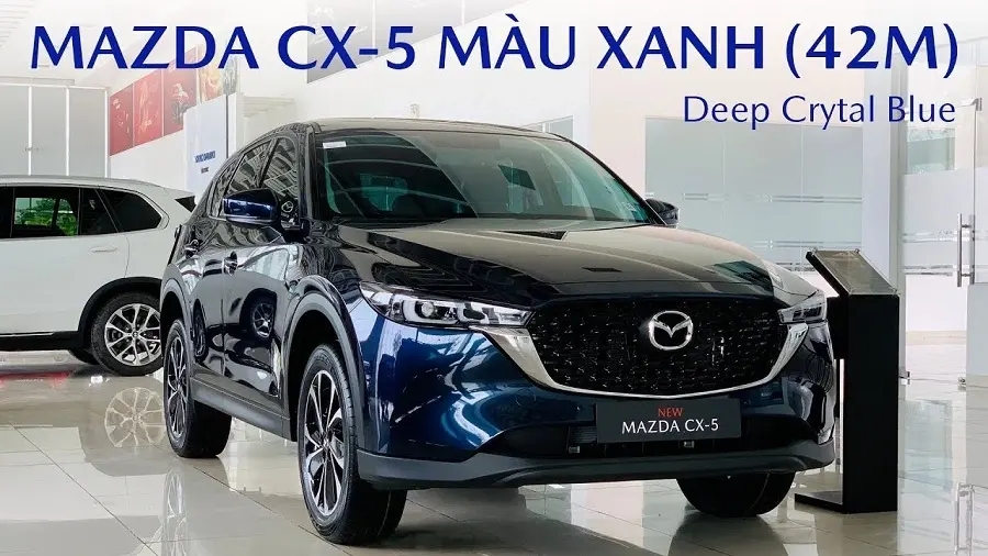 Mazda Cx5 với màu xanh đen sang trọng