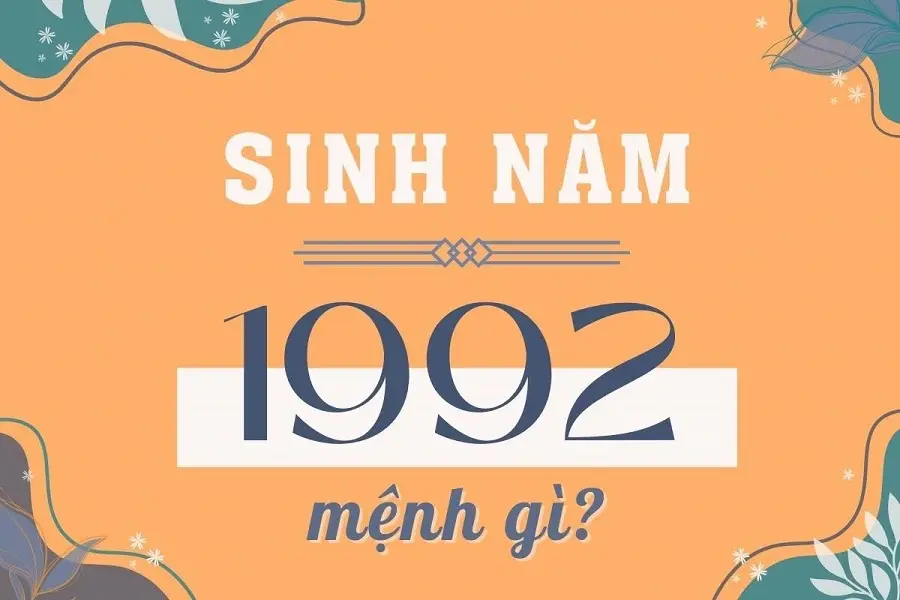 Cách chọn màu theo tuổi Nhâm Thân 1992