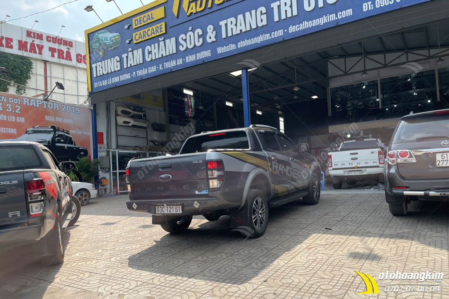 Tem Quảng Cáo Cho Ranger Wildtrak Xám ảnh 4