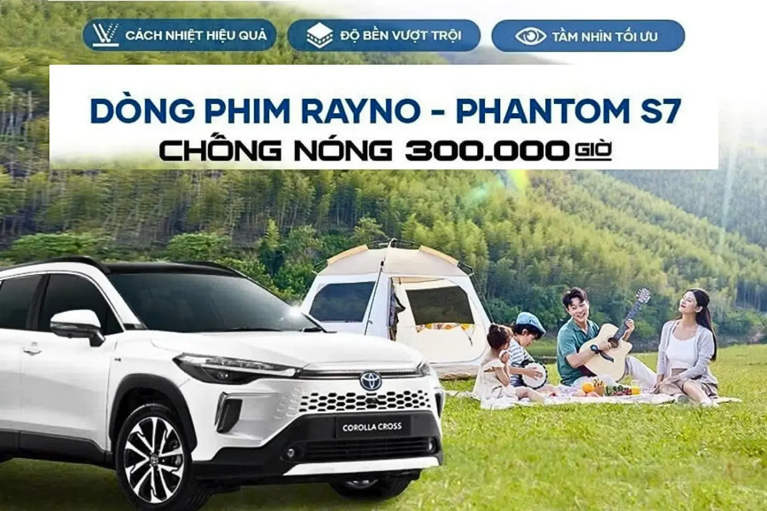 Phim cách nhiệt RAYNO Phantom