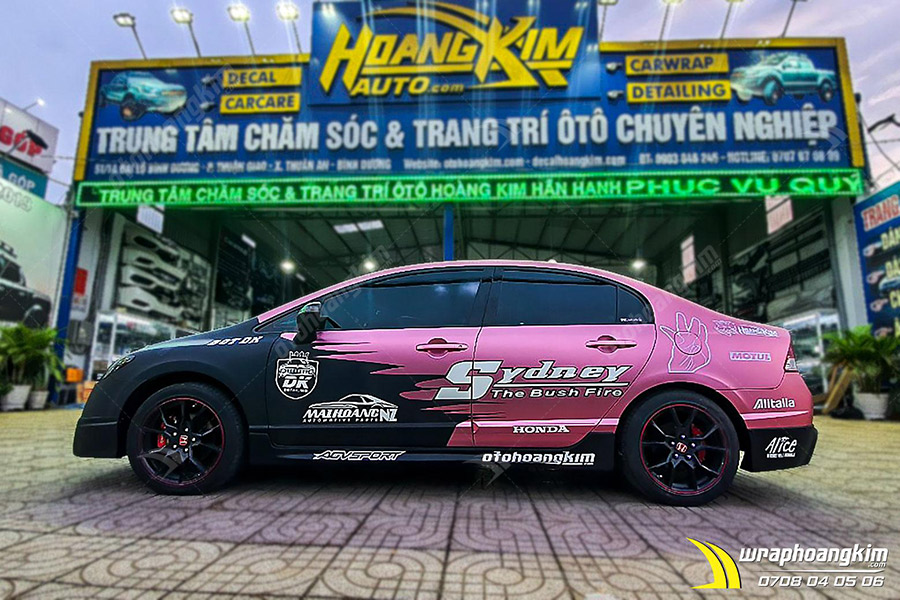 Tem thiết kế Sydney Racing Honda Civic ảnh 3