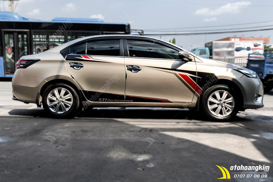 Tem Xe Toyota Vios - TVI018 ảnh 1