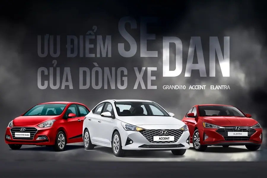 Ưu điểm của xe Sedan